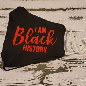 "I Am Black History" mask